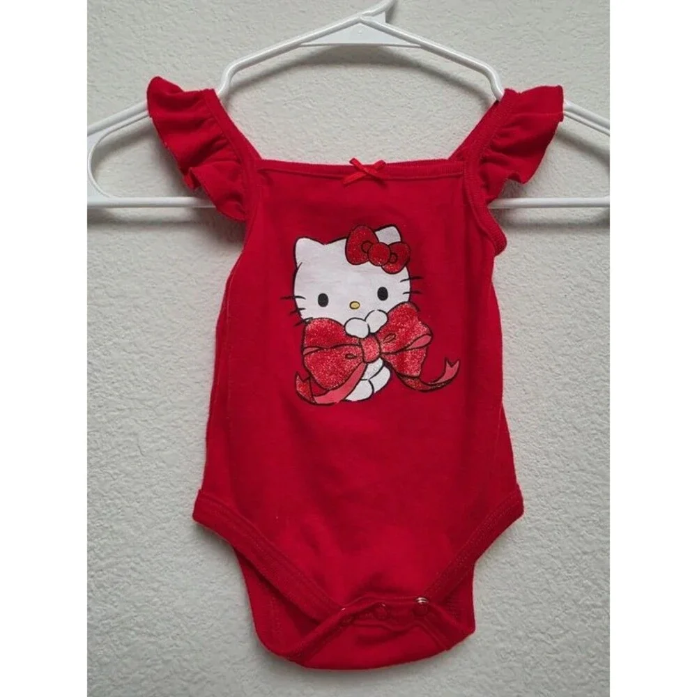 Hello Kittie onesie